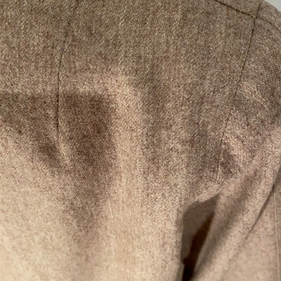 Liz Claiborne Tan Wool Vintage Long Sleeves Jacket - Picture 5 of 11